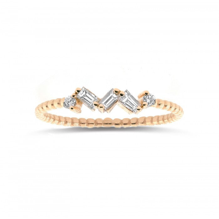 AMORE Baguette Ring 0.15ct