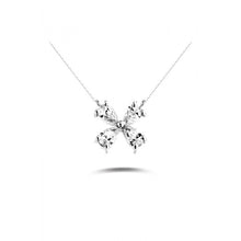 Load image into Gallery viewer, AMORE Clover Diamond Necklace 0.25ct
