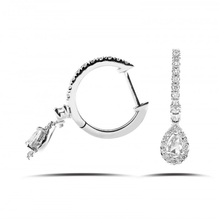 AMORE Drop Diamond Earrings 0.36 ct