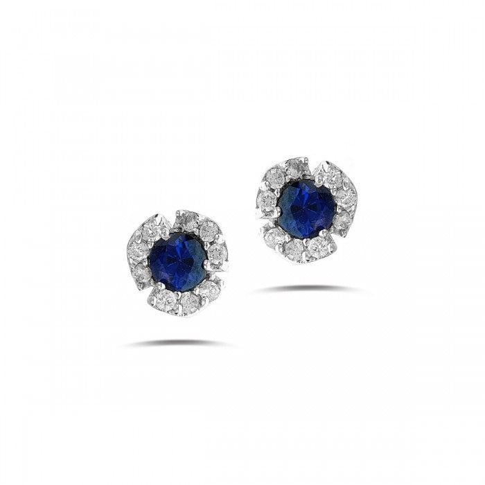 BRIT Sapphire Diamond Stud Earrings 0.23ct