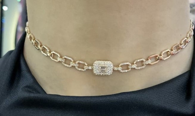 CLEOPATRA Diamond Choker 1.03ct