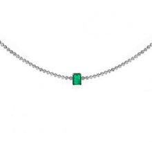 Load image into Gallery viewer, HOLLYWOOD F Color Emerald Diamond Tennis Choker
