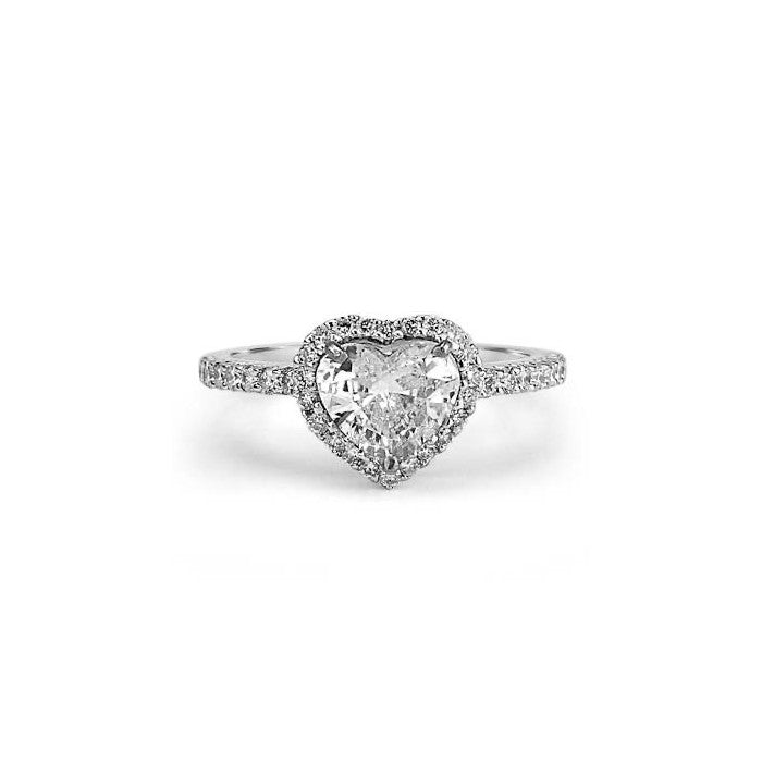 HOLLYWOOD Heart Diamond Ring 3ct