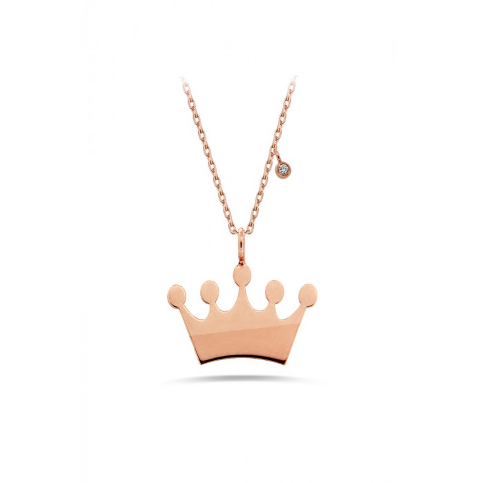 KAWAII Crown Diamond Necklace 0.01ct