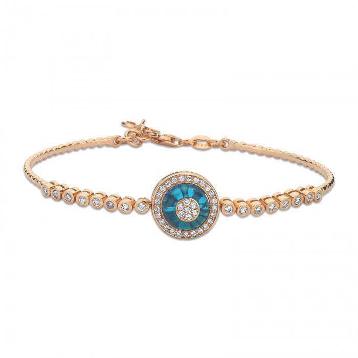 MYKONOS Eye Diamond Bracelet 0.45ct