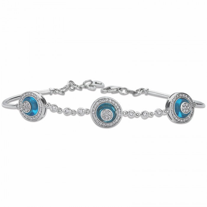 MYKONOS Triple Eye Diamond Bracelet 0.57ct