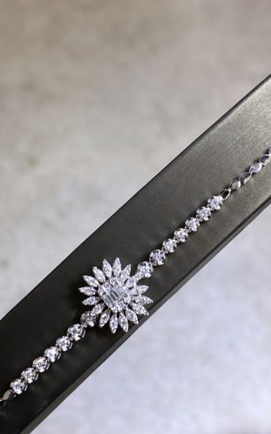 QUEEN Baguette Diamond Bracelet 0.82ct