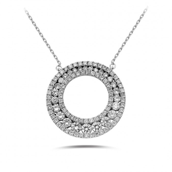 QUEEN Circle Of Life Diamond Necklace 1.77ct