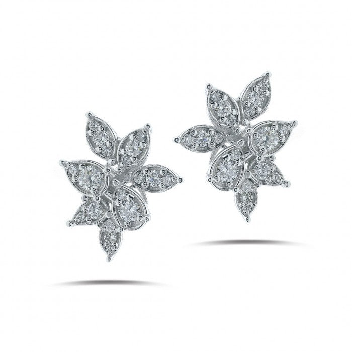 QUEEN Drop Mounted Diamond Earrings 0.46ct