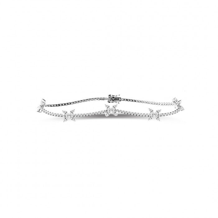 QUEEN Marquise Waterway Diamond Bracelet 3.06ct