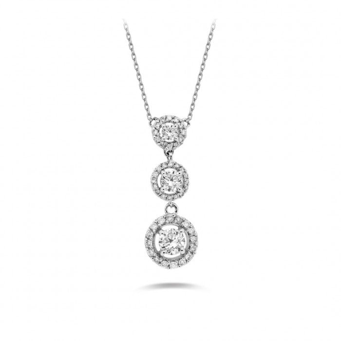 QUEEN Trio Diamond Necklace 0.55ct